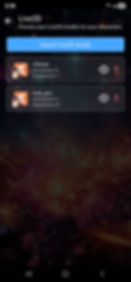 list of imported Live2D models in Layla