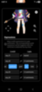 adjust expression link for Live2D models in Layla