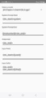 Configurable options for a Layla task