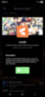 Live2D mini-app in Layla